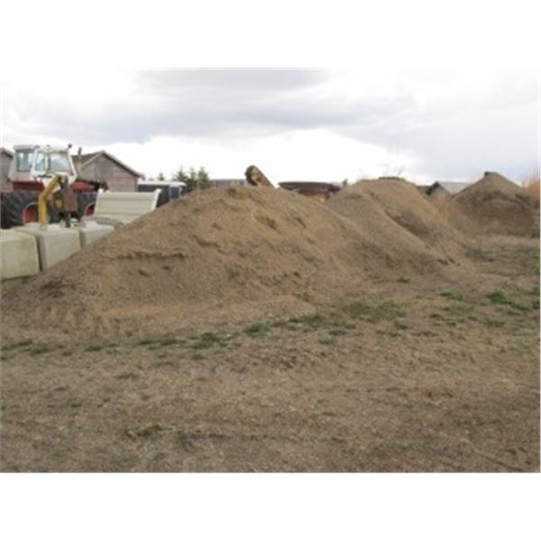 QUANTITY OF GRAVEL INCLUDING