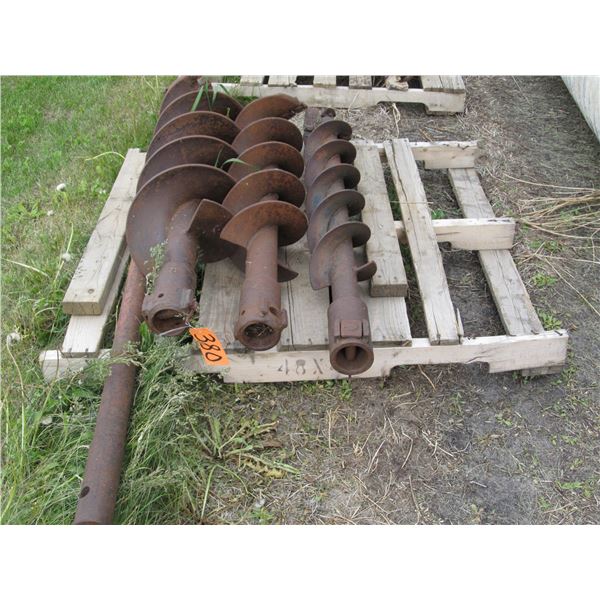 POST AUGER BITS (6", 9", 11") & EXTENSION