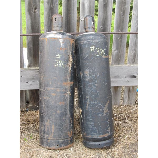 2 ACETYLENE BOTTLES