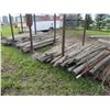 Image 5 : STEEL FRAMED POST BUNK C/W ASST OF FENCE POSTS & WIRE