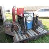 Image 2 : CANOX BIG RED 300 AMP GAS WELDER C/W CABLES & OXY/ACETYLENE RIGGING