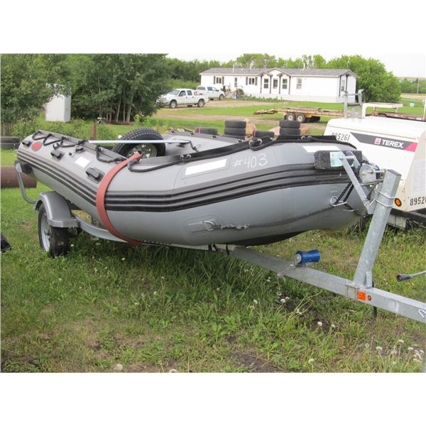 SEAMAX MARINE 14' ZODIAC BOAT