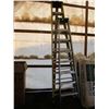 Image 1 : 12' FIBREGLASS & 10' ALUMINUM LADDERS