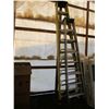 Image 2 : 12' FIBREGLASS & 10' ALUMINUM LADDERS