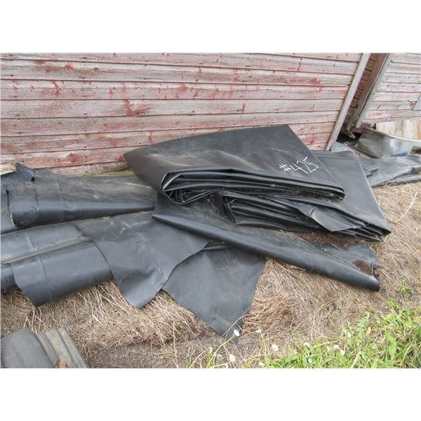 QUANTITY OF POLY BARRIER CLOTH