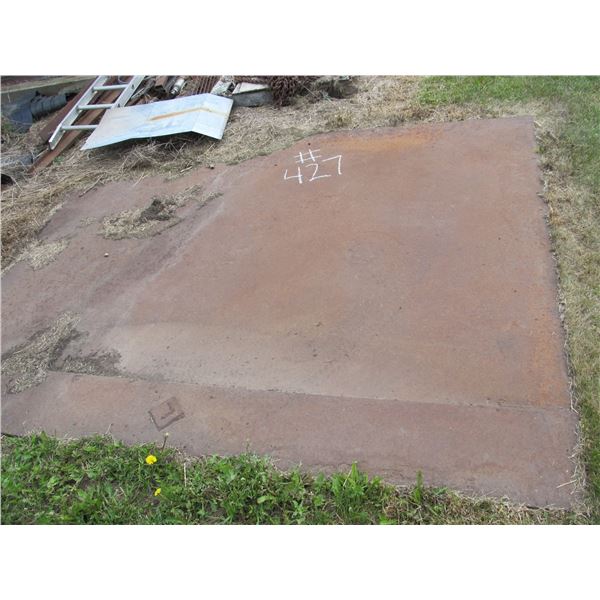 8' X 10' SHEET OF STEEL PLATE