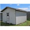 Image 2 : 12' X 14' METAL CLAD SHED WITH ASPHALT ROOF