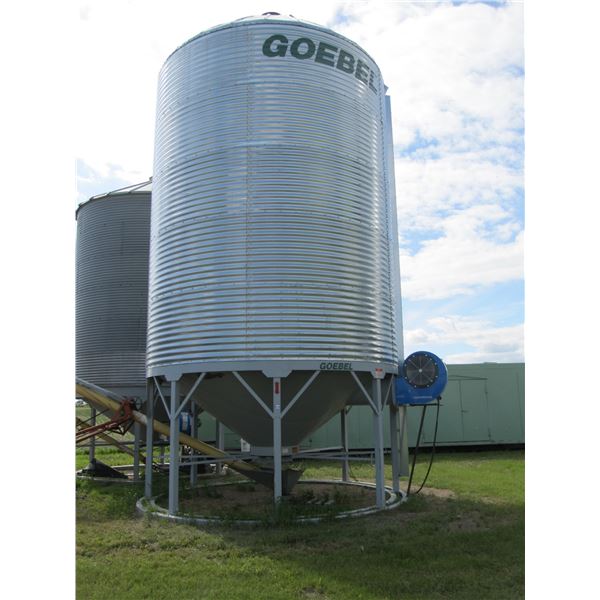 5 RING GOEBEL BIN ON DOUBLE SKID HOPPER