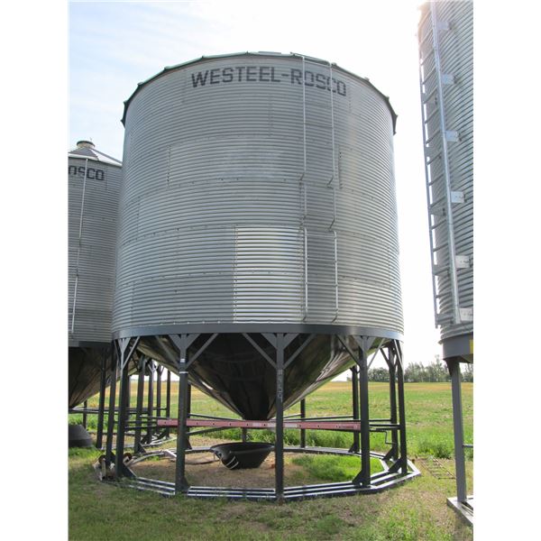 WESTEEL 6 RING 19' BIN ON STEALTH TRIPLE SKID HOPPER