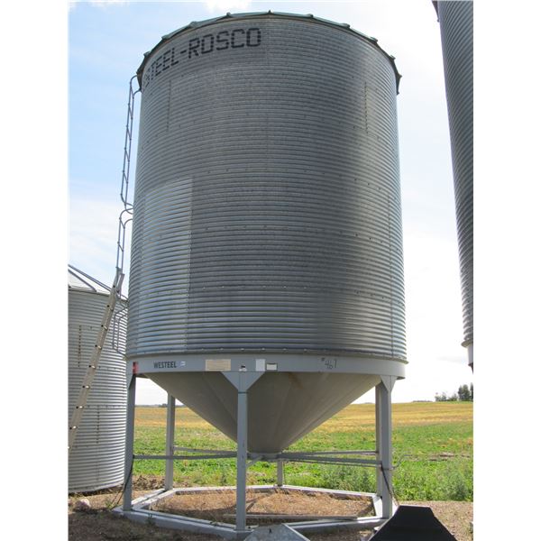 WESTEEL 14' - 6 RING HOPPER BIN