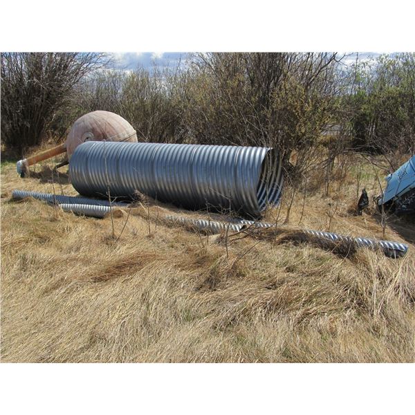 CULVERTS:  1 - 36" X 10', 1 -  6" X 20', 1 -  6" X 10' (ALL FOR ONE MONEY)