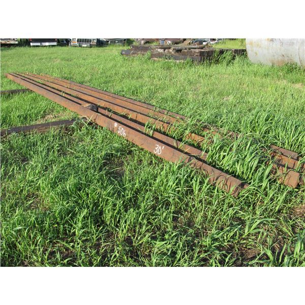 5 - 30' RAILWAY IRONS