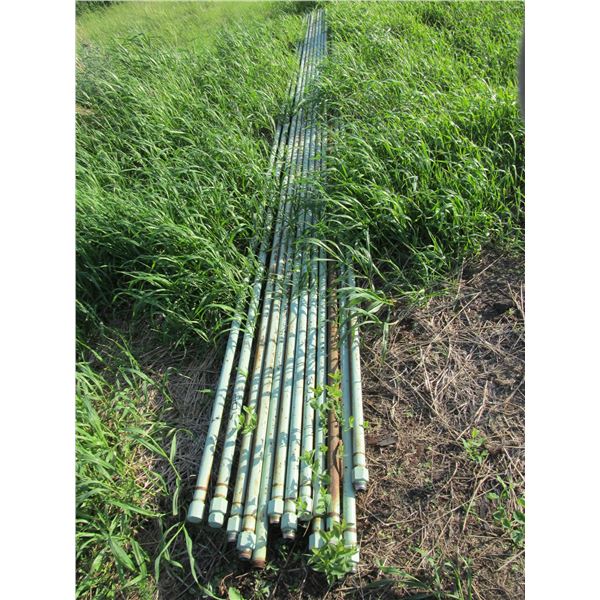 APPROX 12 - 24' STEEL GAS LINES