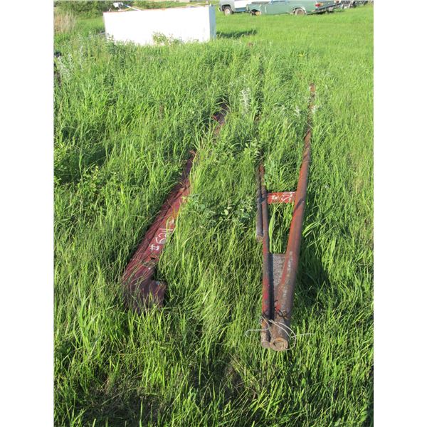 2 - APPROX 32' STEEL SPREADER BARS