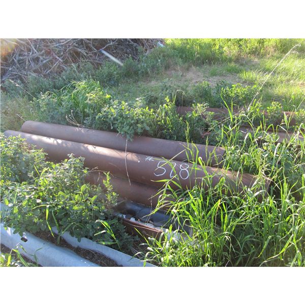PILE OF PIPE (12' - 30' LONG) (APPROX 18 PIECES) (ALL FOR ONE MONEY)