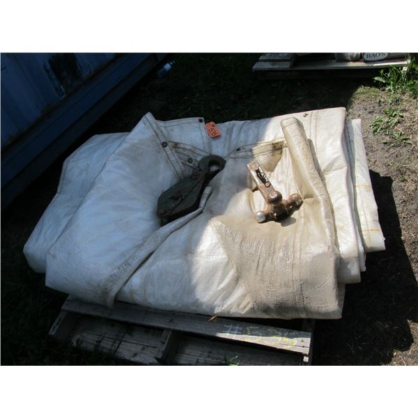 INSULATED TARP, SNATCH BLOCK, RECEIVER HITCH