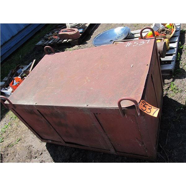STEEL SHIPPING CRATE