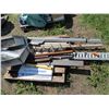 Image 1 : 2" & 4" STEEL PLATE, PIPE, FLAGGING, TRACKING, FLOOD LAMPS