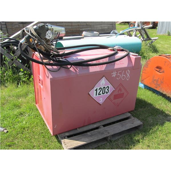 640 LITRE ROAD VAULT C/W 12 V PUMP