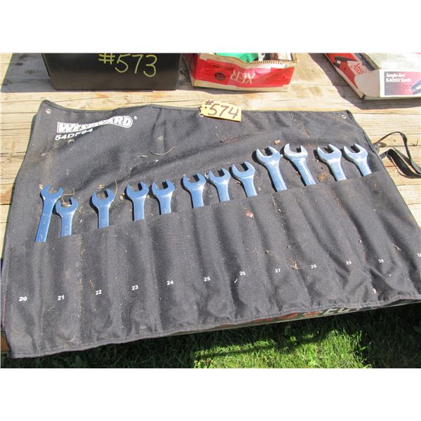 WESTWARD METRIC WRENCH SET (20 MM - 32 MM)