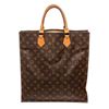 Image 1 : Louis Vuitton Brown Monogram Canvas Sac Plat Tote Bag