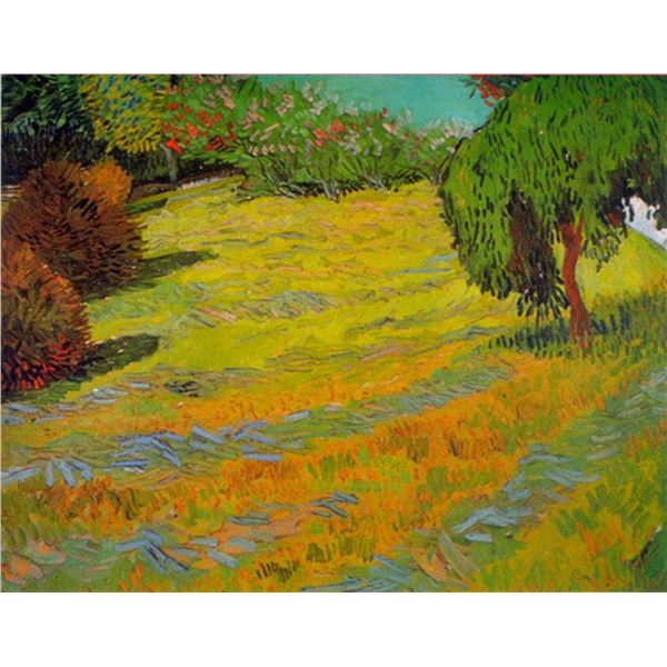 Van Gogh - Sunny Lawn