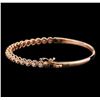 Image 2 : 0.75 ctw Diamond Bracelet - 14KT Rose Gold