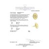 Image 5 : 4.76 ctw Yellow Diamond Ring - 18K White and Yellow Gold