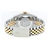 Image 9 : Rolex Mens 2 Tone Blue Vignette VS Diamond 36MM Datejust Wristwatch