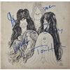 Image 1 : Signed Aerosmith Draw The Line Album Cover