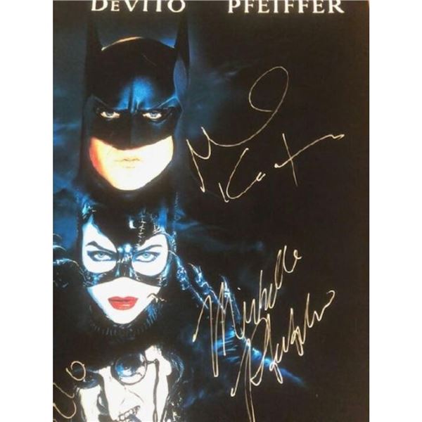Signed Batman Returns Movie Poster