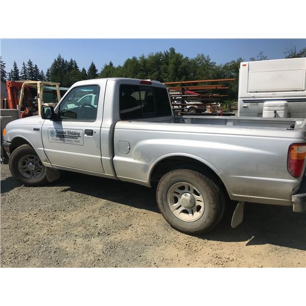 2007 MAZDA B2300 PICKUP GREY VIN# 4F4YR12D67PM05688, 131343 KMS, RD/CD/2W, MANUAL 5 SPEED, MINOR