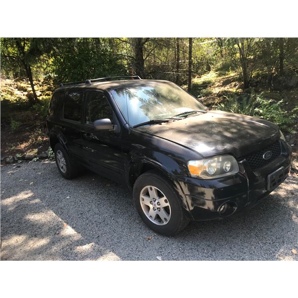 *NANOOSE* 2005 FORD ESCAPE SUV, BLACK, VIN# 1FMCU94145KD28070, 90304M, 6 CYL, AUTOMATIC,