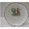Image 1 : Shelley China Large Oyster Plate Romantic #1906120