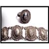 Image 1 : Exotic  Antique Etruscan silver Bracelet & RING#1906384