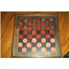 Image 1 : 1920 Handmade Checker Board/Checkers #1916239