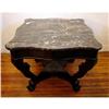 Image 1 : Late Classical Ebonized Marble Top Center Table#1916274