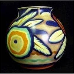 Carlton Ware Art Deco Bulbous Vase #1916546