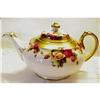 Image 1 : Royal Chelsea Tea Pot Golden Rose  #1934451