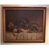 Image 1 : Antique Painting O/C Still Life Fruits #1934696