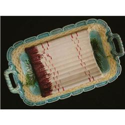 Majolica Asparagus Serving Platter #1935023