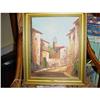 Image 1 : French painting "village Provence" by Belfort #1935082