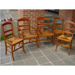 Set of 3 French chairs L  Philippe Circa 1830 #1935083