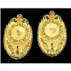 Image 1 : Pair of Antique Quimper Plates/Plaques #1935289