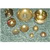 Box Lot Old Brass Smoking Items #1941578
