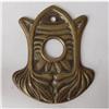 Image 1 : Art Nouveau Ringer Button Bronze Cover 1890s #1941622