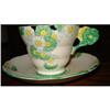 Image 1 : ART DECO CUP AND SAUCER- FLOWER HANDLE #1941747