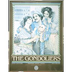 Rare Stratford Festival Poster "The Gondoliers"#1941788