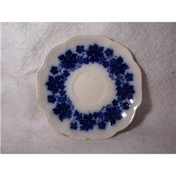 VINTAGE FLOW BLUE PLATE or SAUCER   MADE IN #1941862