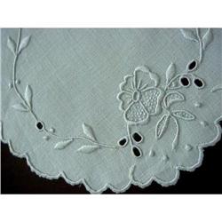 2 Marghab Style Embroidery/Cutwork DOILY's #1941943